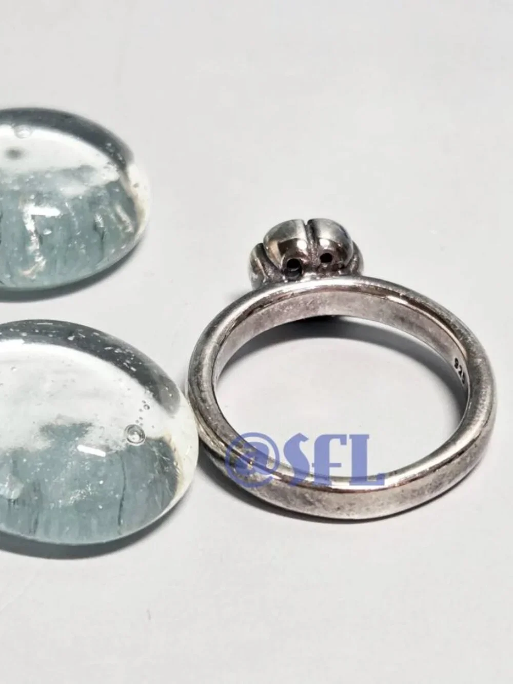 Authentic Pandora Long Retired Rare Daisy Cut Out Ring Sterling Silver Cottage